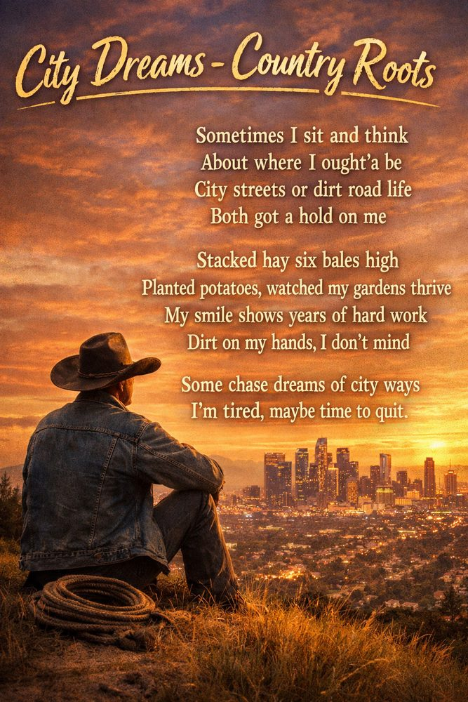City Dream – Country Roots Lyrics PDF | Instant Digital Download